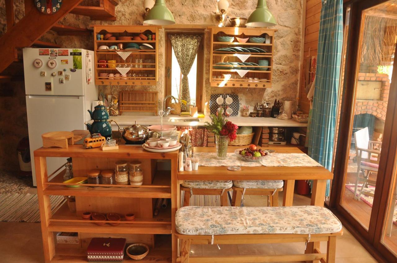 Ambar Evleri Villa Kalkan Exteriör bild