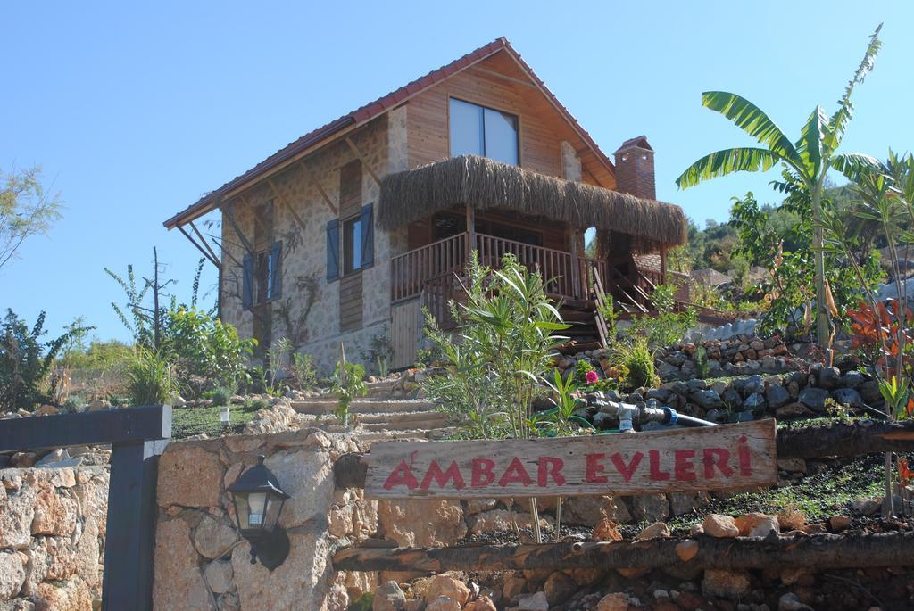Ambar Evleri Villa Kalkan Exteriör bild
