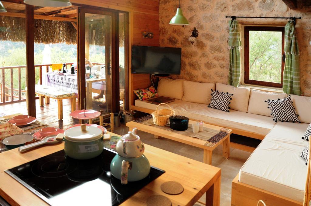 Ambar Evleri Villa Kalkan Exteriör bild