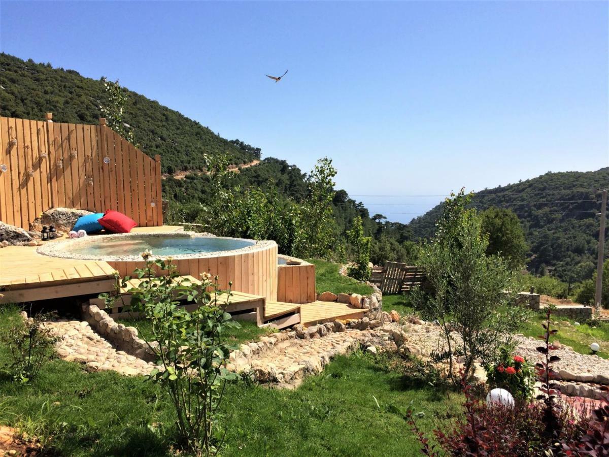 Ambar Evleri Villa Kalkan Exteriör bild